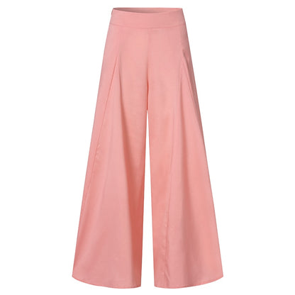 Elegant High Waist Wide Leg Palazzo Pants