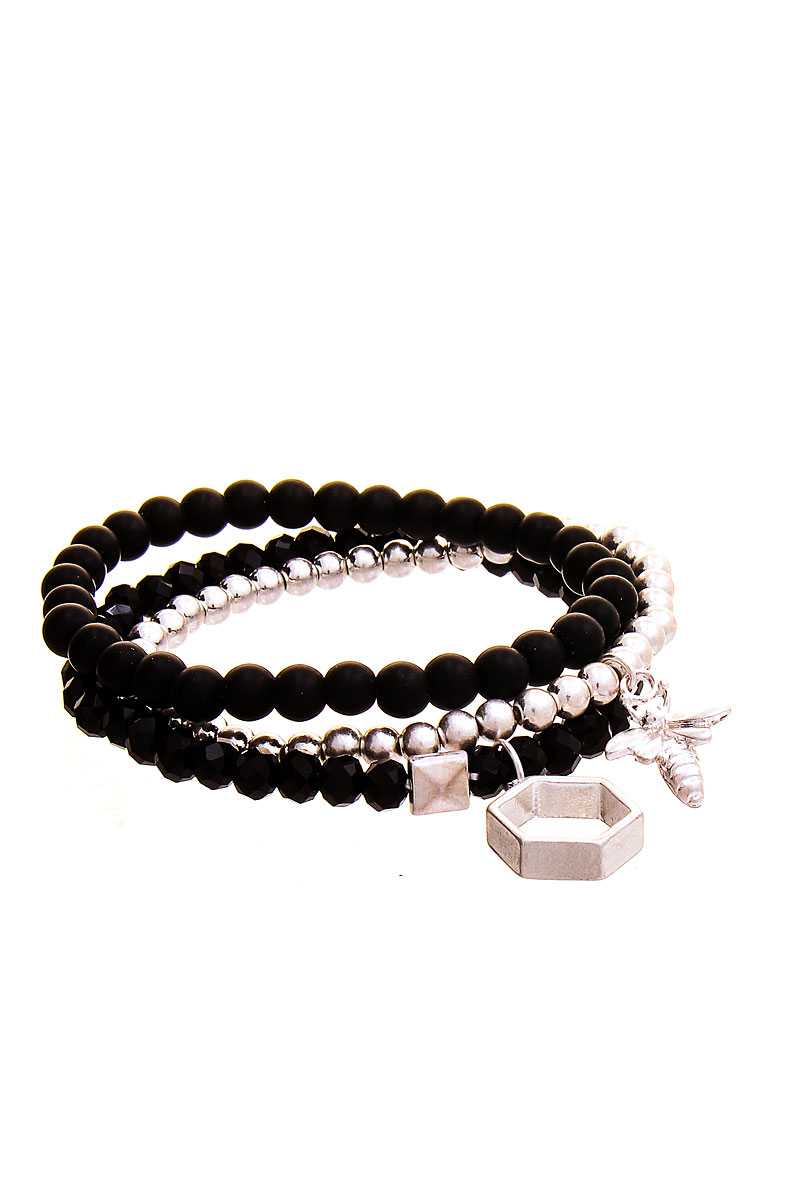 Pulsera de moda con cuentas múltiples