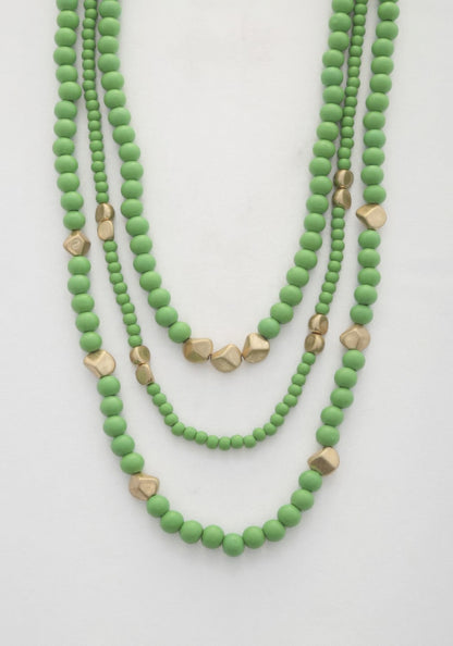 Beaded Layered Necklace