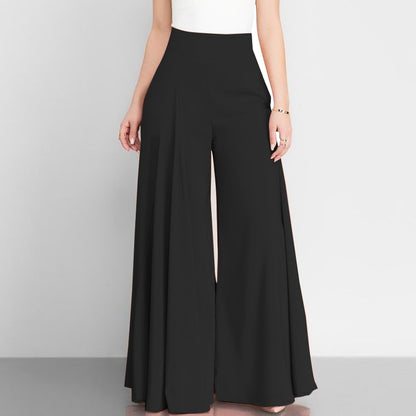 Elegant High Waist Wide Leg Palazzo Pants