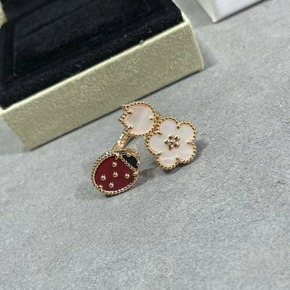 New Rose Gold Ladybug Luxury Jewelry