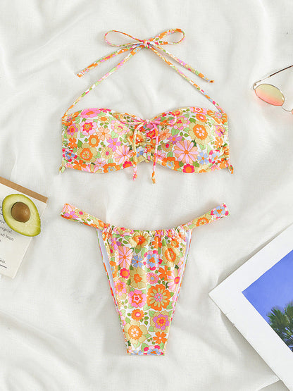 Sexy Resort Floral Bikini