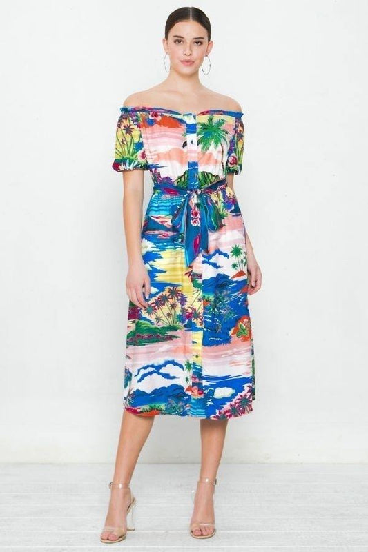 Printed Woven Dress