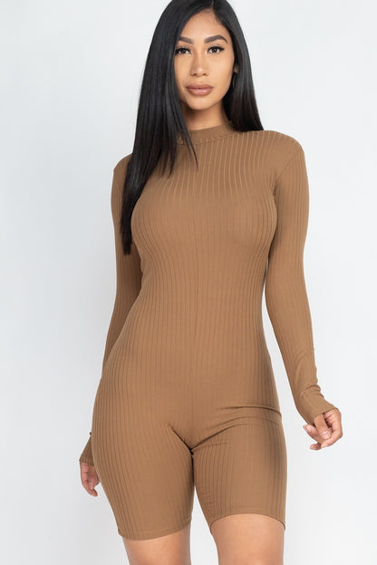 Ribbed Knit Romper | 6 Color Options!