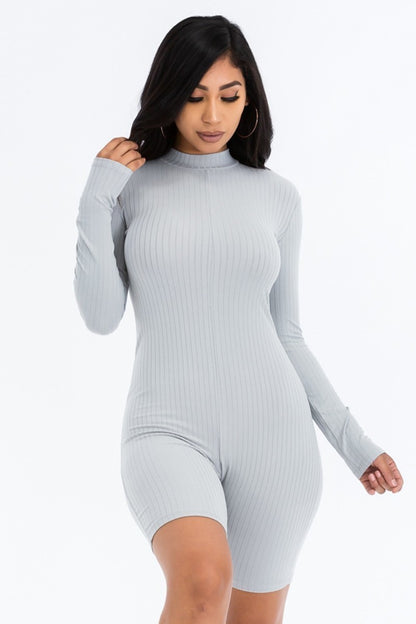 Ribbed Knit Romper | 6 Color Options!