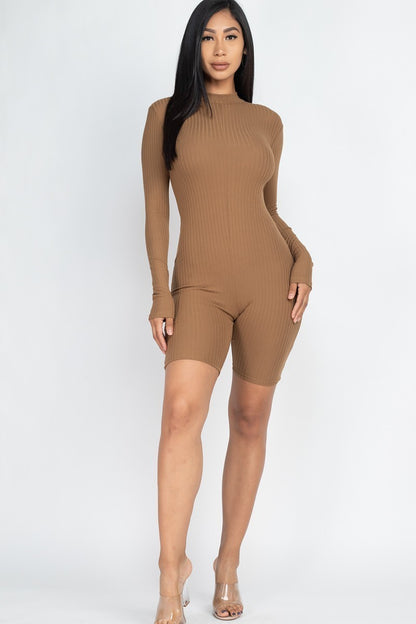 Ribbed Knit Romper | 6 Color Options!