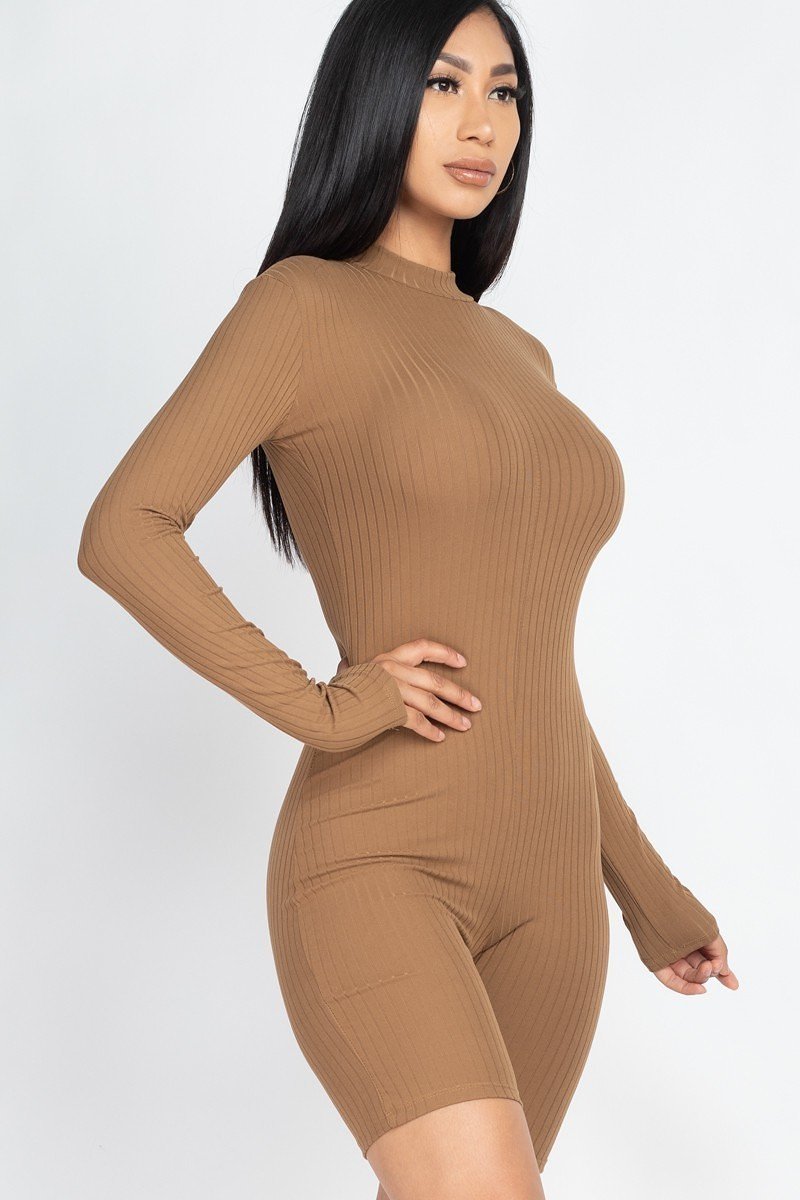 Ribbed Knit Romper | 6 Color Options!