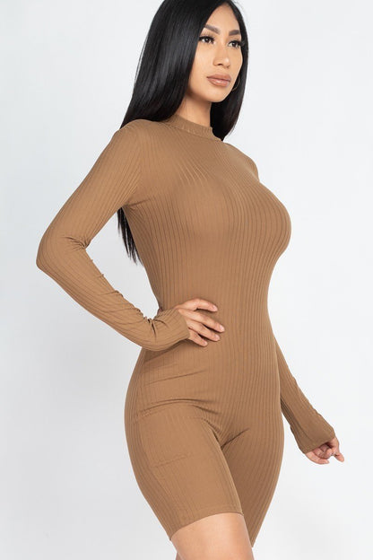 Ribbed Knit Romper | 6 Color Options!