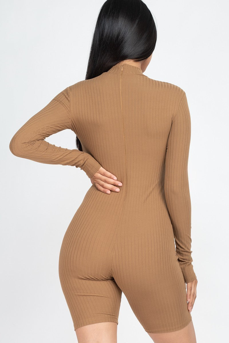 Ribbed Knit Romper | 6 Color Options!