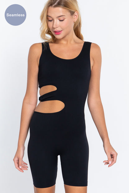 Suave Cut-out Seamless Romper | 5 Color Options!