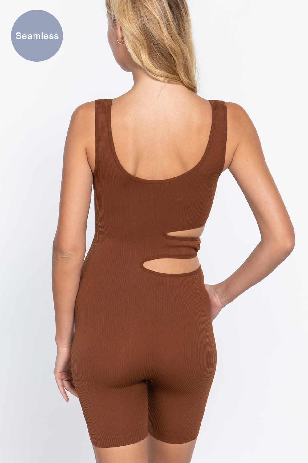 Suave Cut-out Seamless Romper | 5 Color Options!