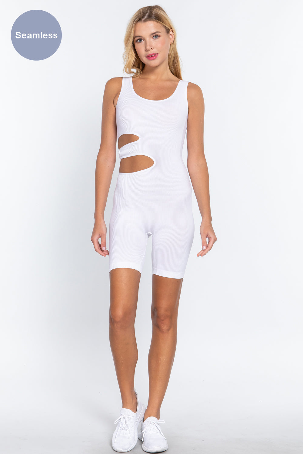 Suave Cut-out Seamless Romper | 5 Color Options!