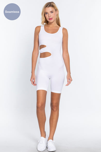 Suave Cut-out Seamless Romper | 5 Color Options!